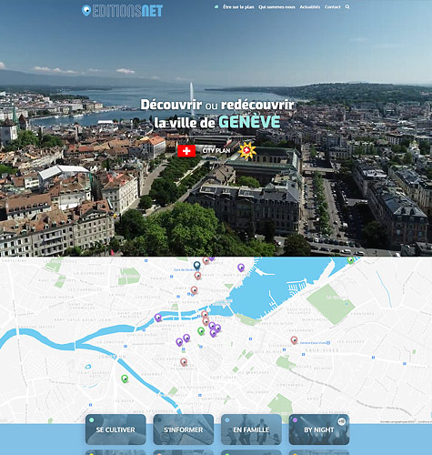 Editions NET | Plans des villes suisses
