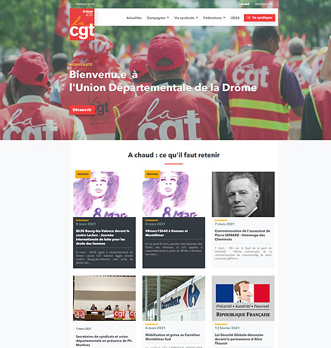 CGT | Union départementale Drôme (26)